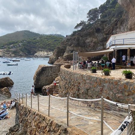 Precioso Apartmento Sobre El Mar, Cap Sa Sal, Begur, Girona Eksteriør billede