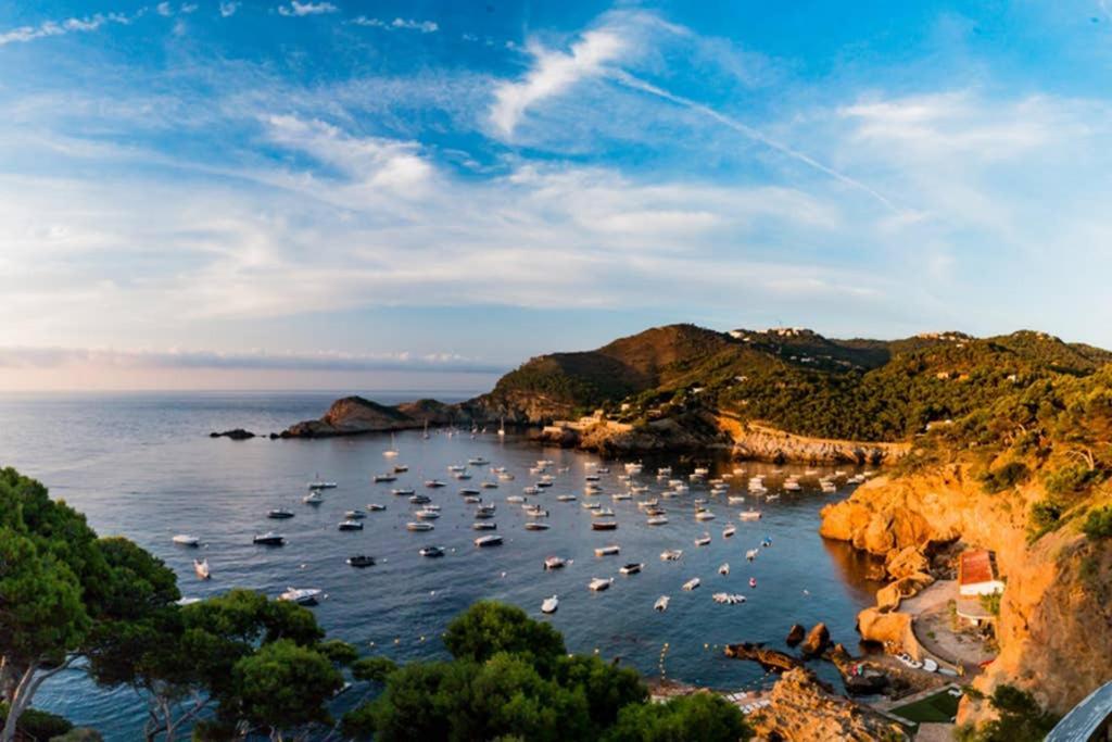 Precioso Apartmento Sobre El Mar, Cap Sa Sal, Begur, Girona Eksteriør billede