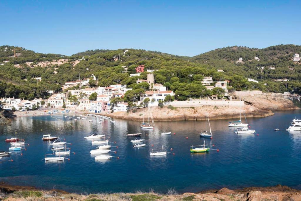 Precioso Apartmento Sobre El Mar, Cap Sa Sal, Begur, Girona Eksteriør billede