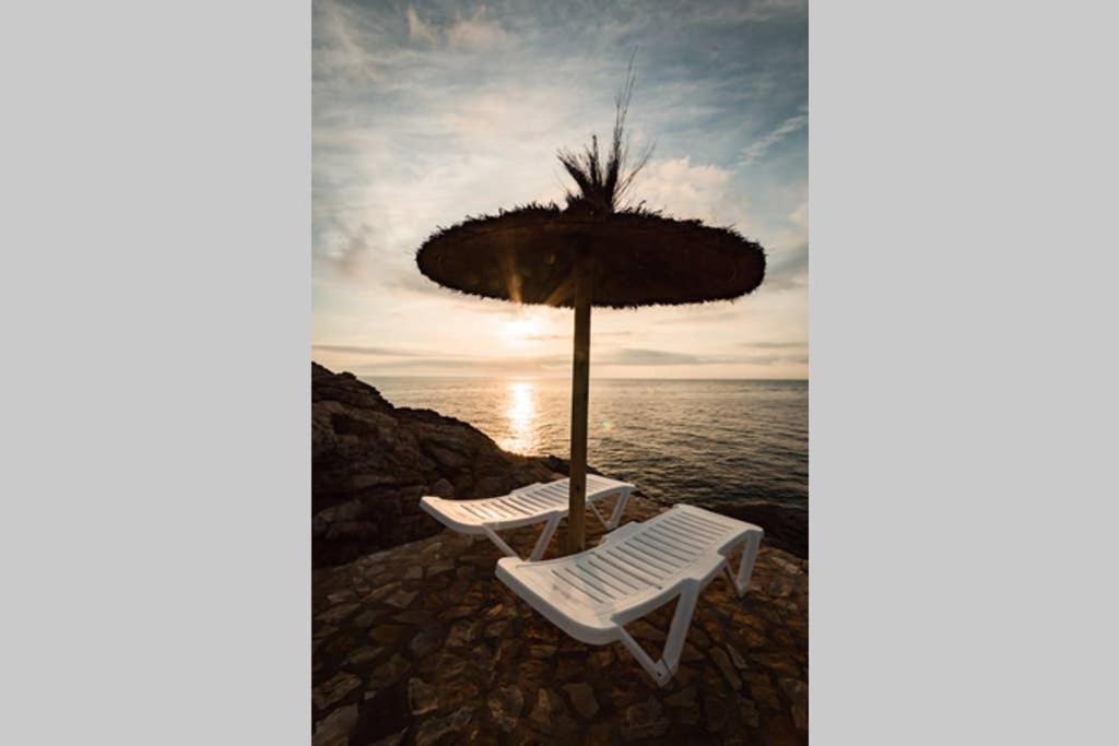 Precioso Apartmento Sobre El Mar, Cap Sa Sal, Begur, Girona Eksteriør billede