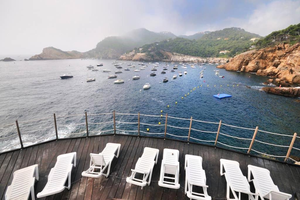 Precioso Apartmento Sobre El Mar, Cap Sa Sal, Begur, Girona Eksteriør billede