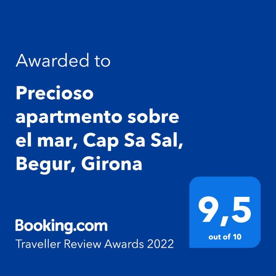 Precioso Apartmento Sobre El Mar, Cap Sa Sal, Begur, Girona Eksteriør billede